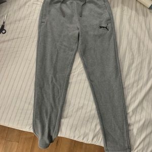 Men’s Small Grey Puma Sweatpants
